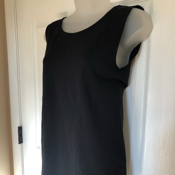 George seamless sleeveless black top - Picture 2 of 3